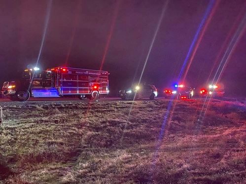 Emergency Services and Patrol Vehicles at Night