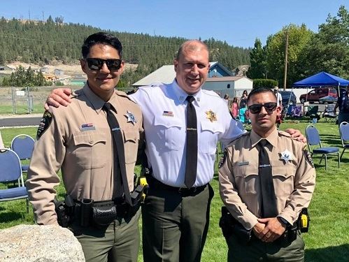 Sheriff with Patrol Officers