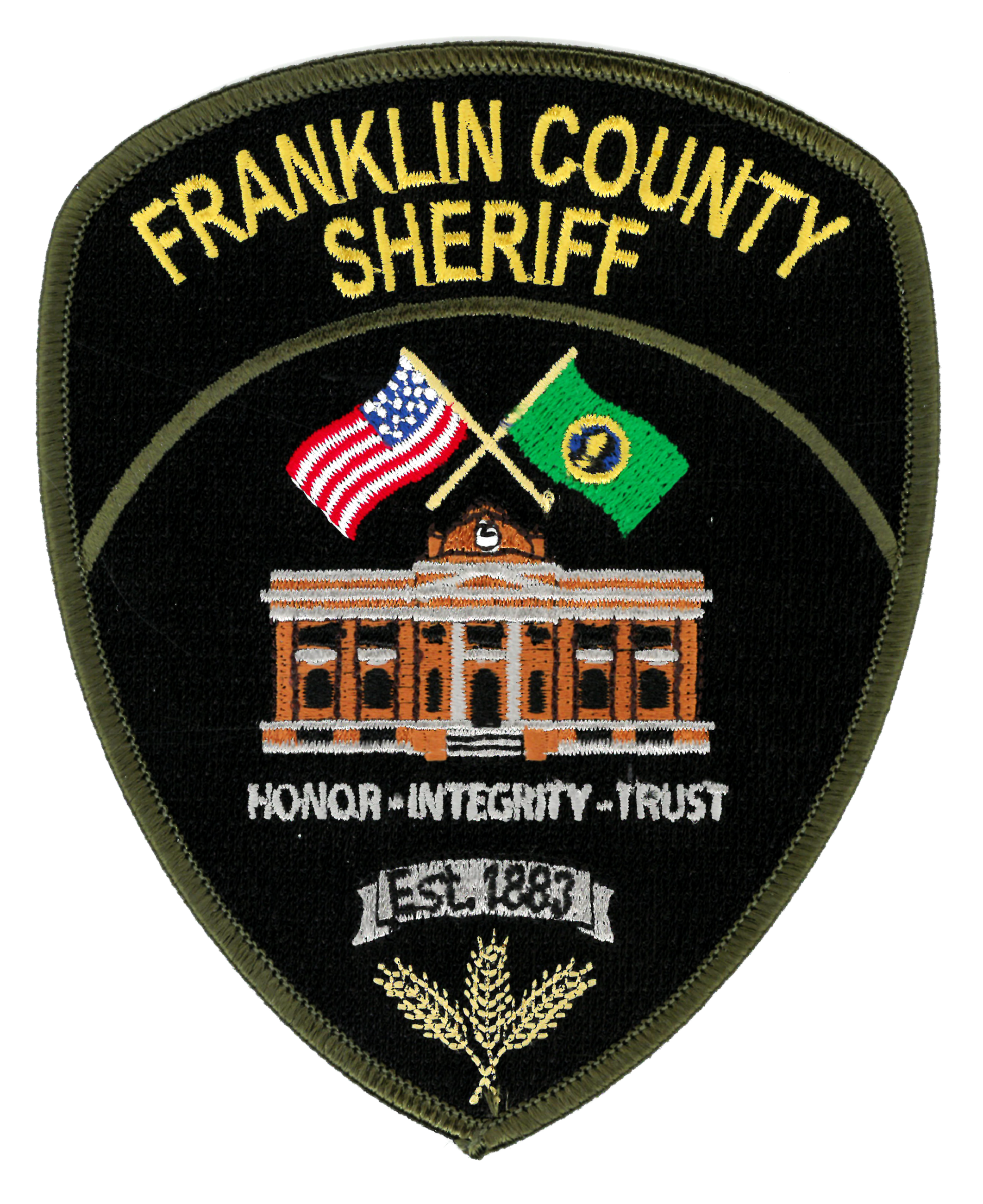 Franklin County Sheriff Patch Franklin County Sheriff Patch